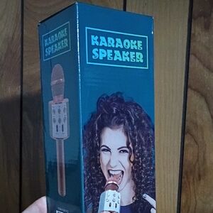 Karaoke Speaker with Microphone
